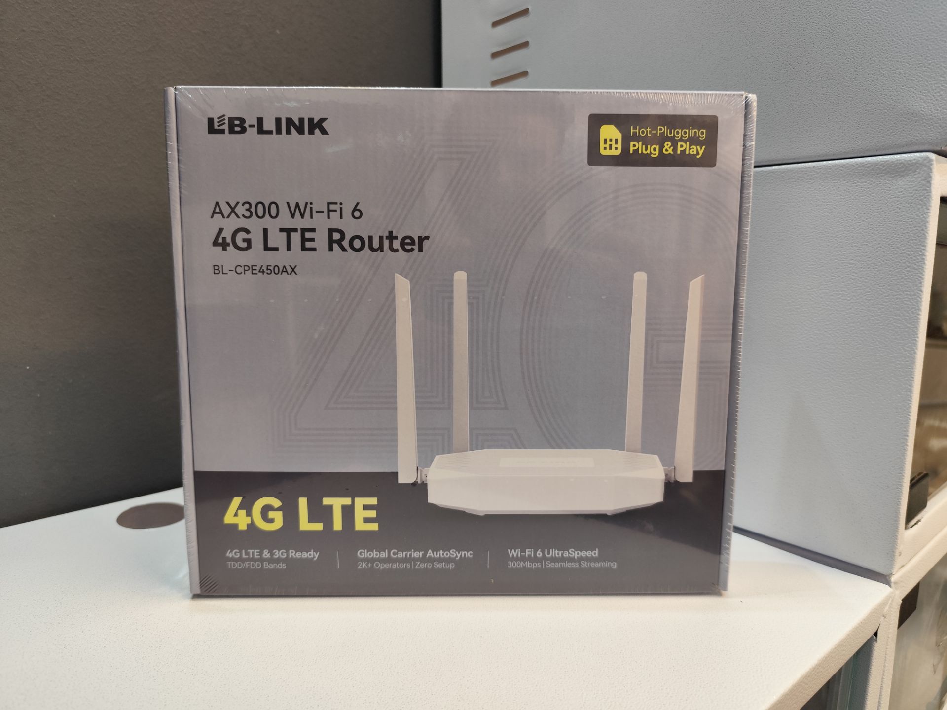 خرید مودم چهار آنتن LB LINK مدل AX300 WiFi 6 | قیمت - ایمن نگاه فارس
