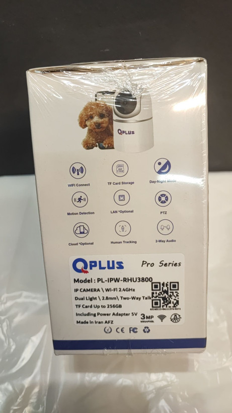 دوربین WI FI برند Q PLUS مدل PL-IPW-RHU3800